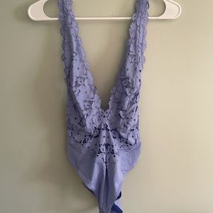 PURPLE LACE ONE PIECE